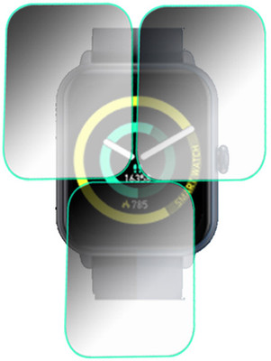 EZGER Tempered Glass Guard for DIZO Watch D2(Pack of 4)