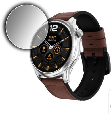 DOWRVIN Tempered Glass Guard for NOISEFIT CREW PRO SMART WATCH TEMPERED GLASS(Pack of 1)