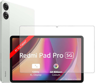 A-Allin1 Tempered Glass Guard for Redmi Pad Pro tab 12.1 inch(Pack of 1)