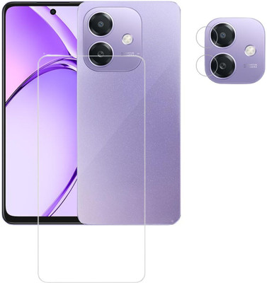 ISAAK Tempered Glass Guard for OPPO A3 5G Tempered Glass and Camera Lens Protector (COMBO PACK)(Pack of 2)