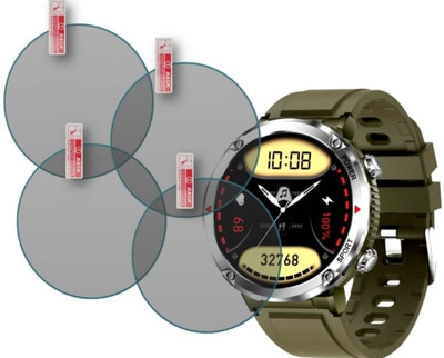 KHWABEEDA Tempered Glass Guard for FIRE- BOLTT SPHERE 1.6 SMART WATCH TEMPERED GLASS (PACK OF 4)(Pack of 4)
