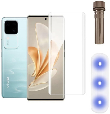KGNCASE Edge To Edge Tempered Glass for VIVO V30 E 5G(Pack of 1)