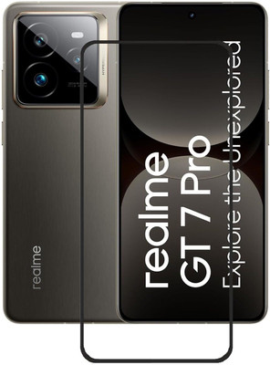 LIKEDESIGN Edge To Edge Tempered Glass for RealMe GT 7 Pro 5G, Realme GT 7 Pro(Pack of 1)