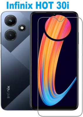 BRENZZ Tempered Glass Guard for Infinix HOT 30i(Pack of 1)