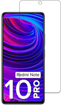 shoptegic Tempered Glass Guard for REDMI NOTE 10 PRO(Pack of 1)