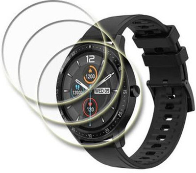 MUTAALI Tempered Glass Guard for Fire Boltt 360 smart watch(Pack of 3)