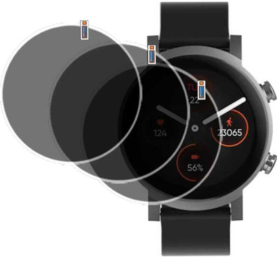 DB Tempered Glass Guard for TICWATCH E3 WATCH TEMPERED GLASS( PACK OF 3)(Pack of 3)
