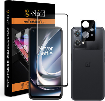 MS-Shield Tempered Glass Guard for OnePlus Nord CE 2 Lite 5G, With Camera Lens Protector(Pack of 2)