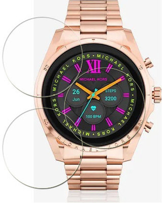 MUTAALI Tempered Glass Guard for Michael Kors Gen 6 Bradshaw Smartwatch(Pack of 3)