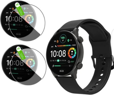 DB Tempered Glass Guard for HAYLOU SOLAR PLUS RT3 SMART WATCH TEMPERED GLASS ( PACK OF 2)(Pack of 2)