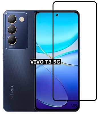 VISHZONE Tempered Glass Guard for Vivo T3 5G, Vivo T3, vivo T3 5G(Pack of 1)