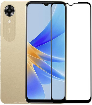 GDBUY Tempered Glass Guard for OPPO A17K, oppo a17k(Pack of 1)