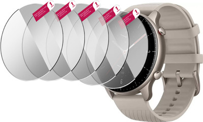 daffin Tempered Glass Guard for Amazfit GTR 2 (New Version) 46mm(Pack of 5)