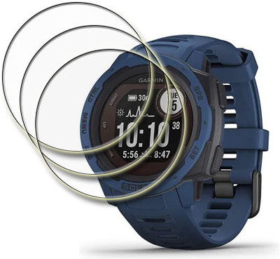 MUTAALI Tempered Glass Guard for Garmin Instinct Solar smart watch(Pack of 3)