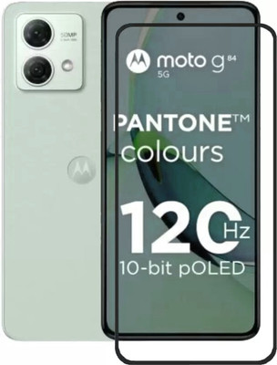 COVJ Tempered Glass Guard for Motorola G84 5G, MOTO G84 5G(Pack of 1)