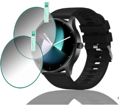 DOWRVIN Tempered Glass Guard for Fire- Boltt Rocket smart watch tempered glass (R) (pack of 2)(Pack of 2)
