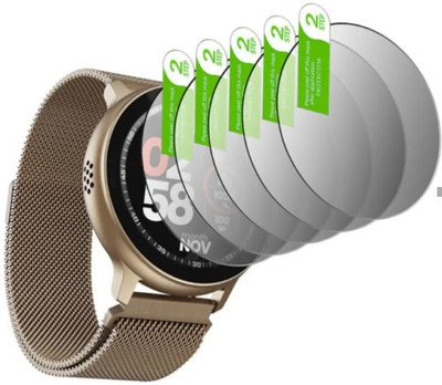 DB Tempered Glass Guard for BOAT LUNAR TIGON SMART WATCH TEMPERED GLASS (PACK OF 5)(Pack of 5)