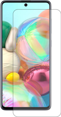 RCHJV Tempered Glass Guard for Samsung Galaxy A71(Pack of 1)
