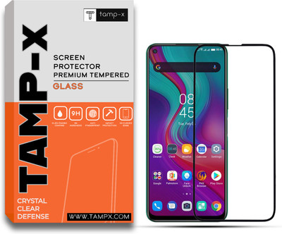 TAMP-X Tempered Glass Guard for Infinix Note 7 Lite(Pack of 1)