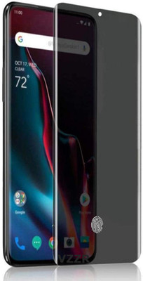 VZZR Tempered Glass Guard for Vivo X70 Pro Anti Spy Privacy Tempered Glass with Camera Cut & Fingerprint Working(Pack of 1)