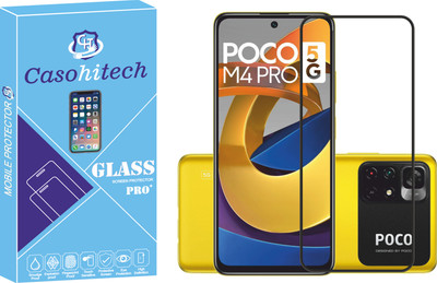 casohitech Tempered Glass Guard for Xiaomi Poco M4 Pro 5G(Pack of 1)