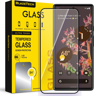 BlazeTech Tempered Glass Guard for Google Pixel 6 5G(Pack of 1)