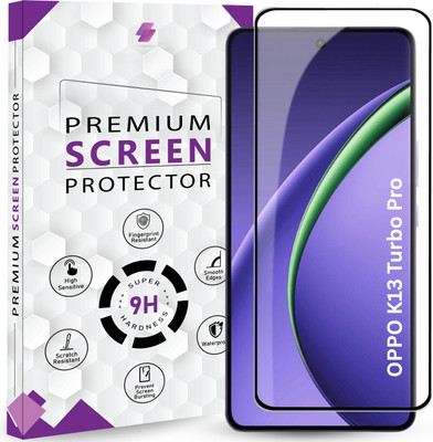 Qoisa Tempered Glass Guard for Oppo K13 Turbo Pro 5G / K13 Turbo 5G Elite Screen Protector Guard with Easy Installation Kit(Pack of 1)