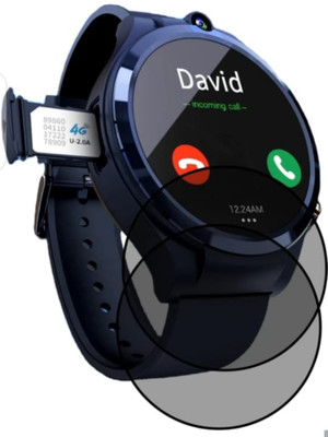 DOWRVIN Tempered Glass Guard for FIRE -BOLTT APOLLO 4 SMART WATCH TEMPERED GLASS(PACK OF 2)(Pack of 2)
