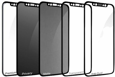 Mguuard Edge To Edge Tempered Glass for Iphone 13, Iphone 13 Pro(Pack of 5)