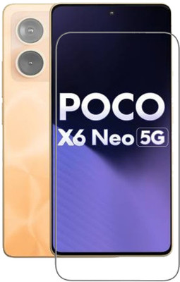 Flipkart SmartBuy Tempered Glass Guard for Poco X6 Neo(Pack of 1)