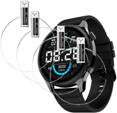 MUTAALI Tempered Glass Guard for NoiseFit Evolve 4 Smartwatch(Pack of 4)