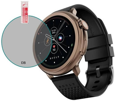 KHWABEEDA Tempered Glass Guard for BOULT CROWN R 1.52 BLUETOOTH CALLING SMART WATCH(Pack of 1)
