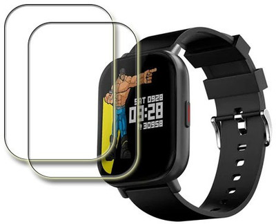 MUTAALI Tempered Glass Guard for Zebronics ZEB-FIT7220CH smart watch(Pack of 2)