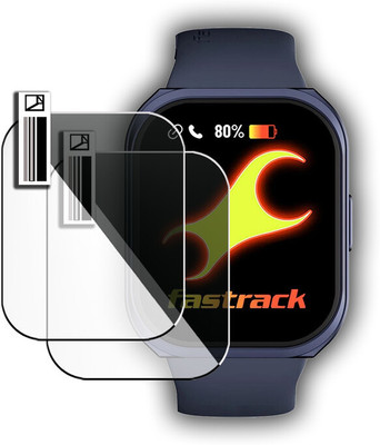 daffin Tempered Glass Guard for Fastrack Revoltt FS1+(Pack of 2)