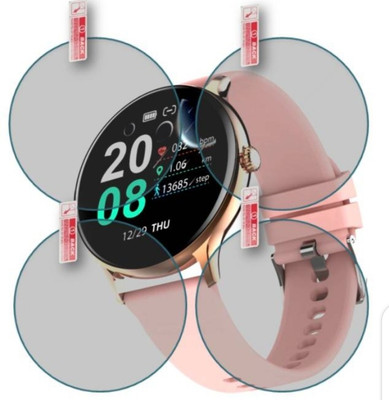 DB Tempered Glass Guard for FIRE - BOLTT HURRICANE WATCH TEMPERED GLASS (PACK OF 4)(Pack of 4)