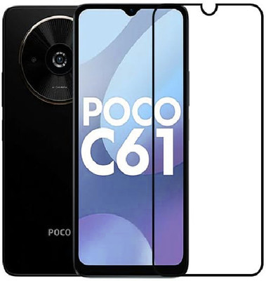 INSTYLE Tempered Glass Guard for Poco C61(Pack of 1)