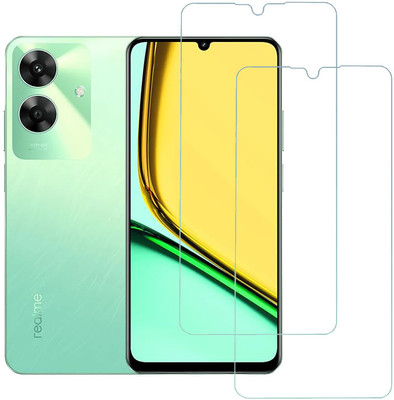 KARTRAY Tempered Glass Guard for Realme C61(Pack of 2)