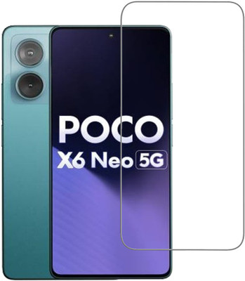 Flipkart SmartBuy Tempered Glass Guard for Poco X6 Neo(Pack of 1)