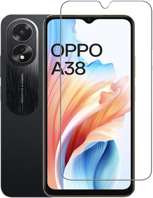INFINITYWORLD Tempered Glass Guard for OPPO A38(Pack of 1)