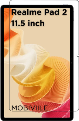 MOBIVIILE Tempered Glass Guard for Realme Pad 2 11.5 inch(Pack of 1)