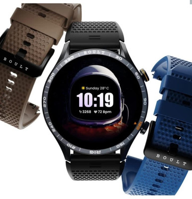 DOWRVIN Tempered Glass Guard for Boult ROVER 1.3 hd AMODED free straps bt calling Znic Alloy frame smart watch(Pack of 1)