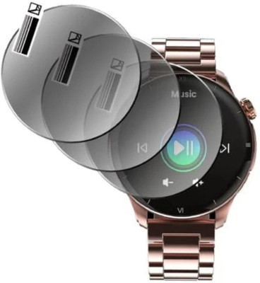 KHWABEEDA Tempered Glass Guard for PEBBLE COSMOS VAULT SMART WATCH (PACK OF 3)(Pack of 3)