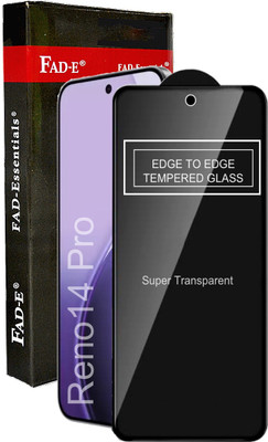 FAD-E Tempered Glass Guard for OPPO RENO 14 Pro 5G, OPPO Reno14 Pro 5G(Pack of 1)