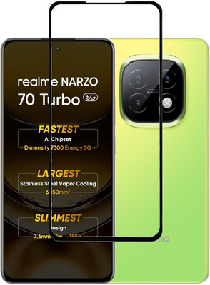 AARERED Tempered Glass Guard for REALME NARZO 70 TURBO 5G, REALME NARZO 70 TURBO, realme narzo 70 turbo 5g, realme narzo 70 turbo(Pack of 1)