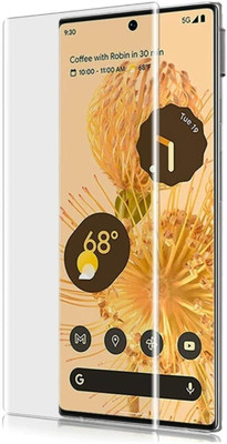 Maxboost Tempered Glass Guard for Google Pixel 6 Pro Advanced Border Less UV Full Protection Screen Tempered With Installation Kit(Pack of 1)