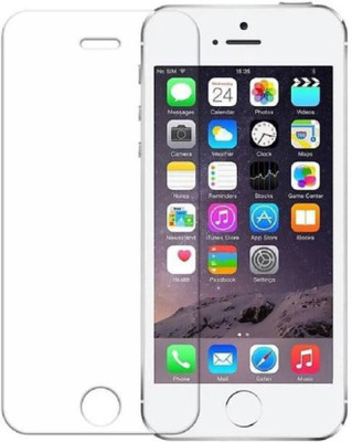 RCHJV Tempered Glass Guard for Apple iphone 5(Pack of 1)