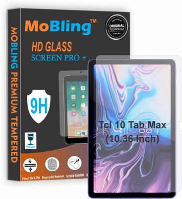 Mobling Tempered Glass Guard for Tcl 10 Tab Max (10.36 Inch)(Pack of 1)