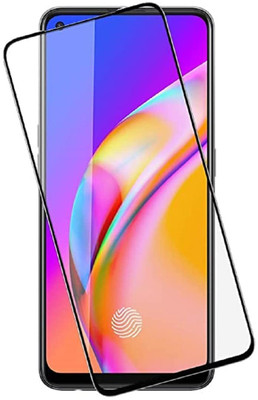 COVJ Tempered Glass Guard for Oppo A94 4G/5G Tempered Glass Edge-to-Edge 6D Screen Protector With Installation Kit(Pack of 1)