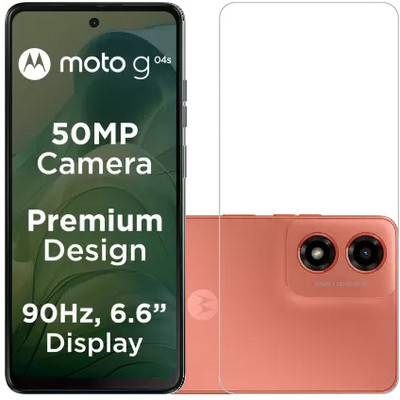 AARERED Tempered Glass Guard for Motorola g04s, Moto g04s, MOTOROLA G04S, MOTO G04S(Pack of 1)