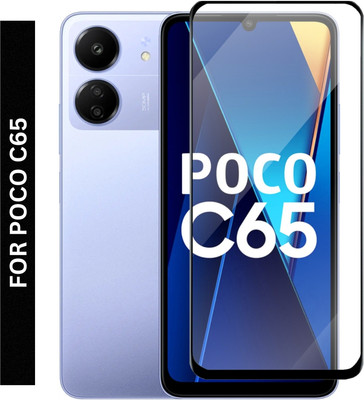 SHIELDXPERT Tempered Glass Guard for POCO C65(Pack of 1)
